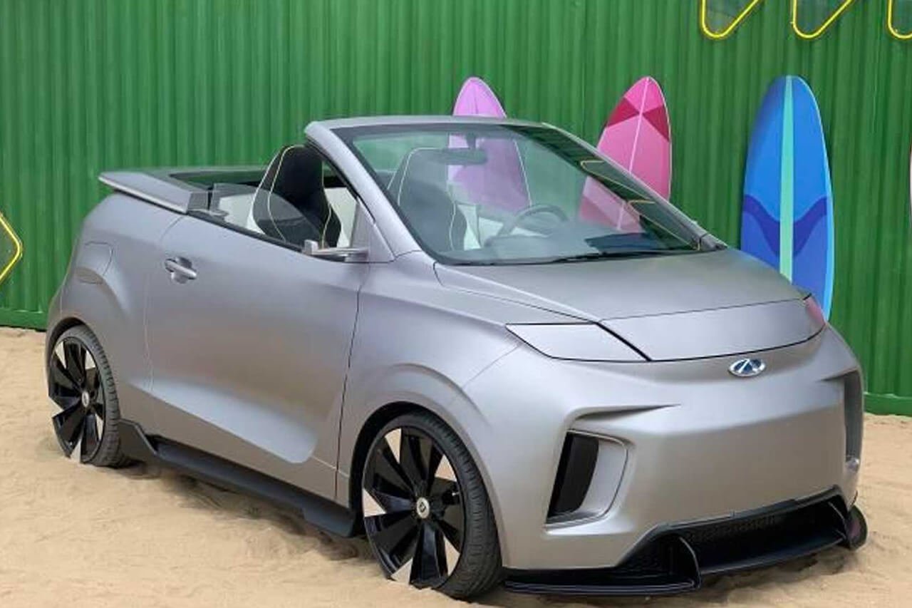 Cherry apresenta carro elétrico conversível